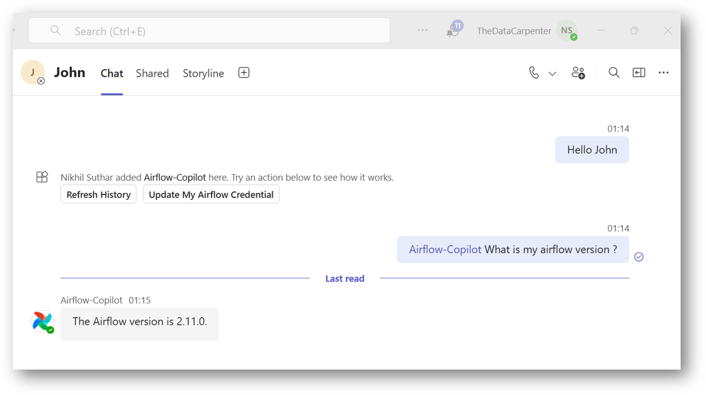 Inline Chat